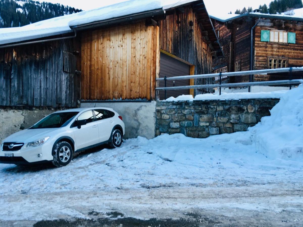 Casa Nacla Sedrun/Surrein Leilighet Eksteriør bilde