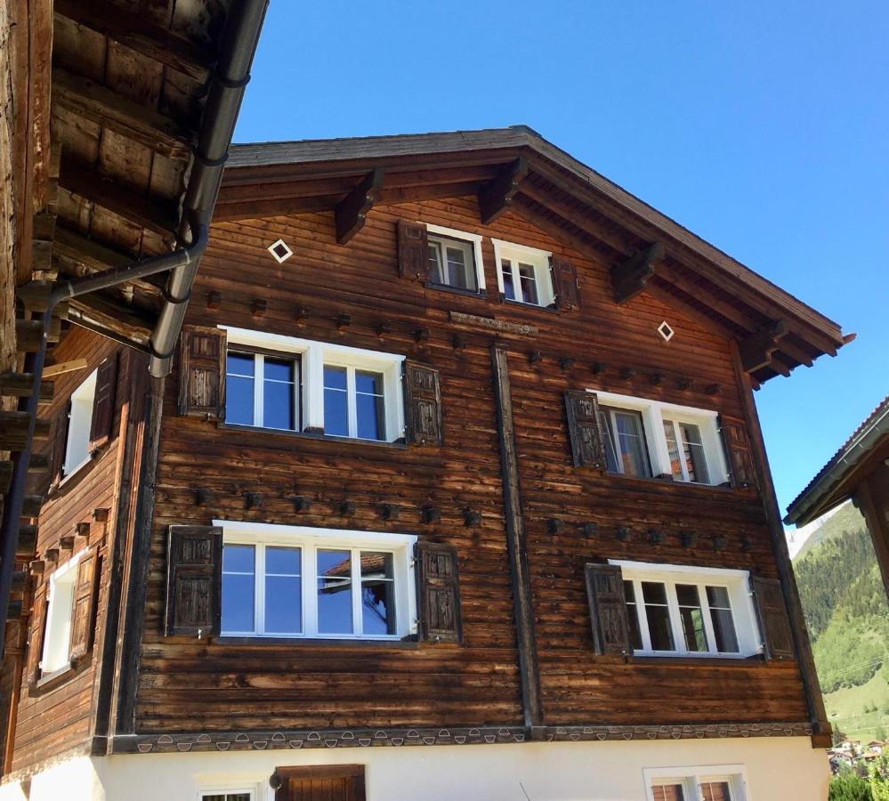 Casa Nacla Sedrun/Surrein Leilighet Eksteriør bilde