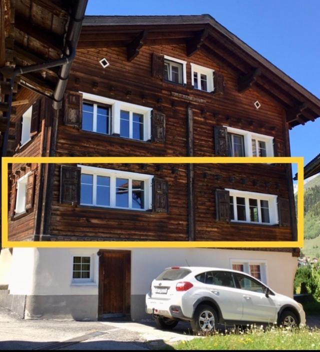 Casa Nacla Sedrun/Surrein Leilighet Eksteriør bilde