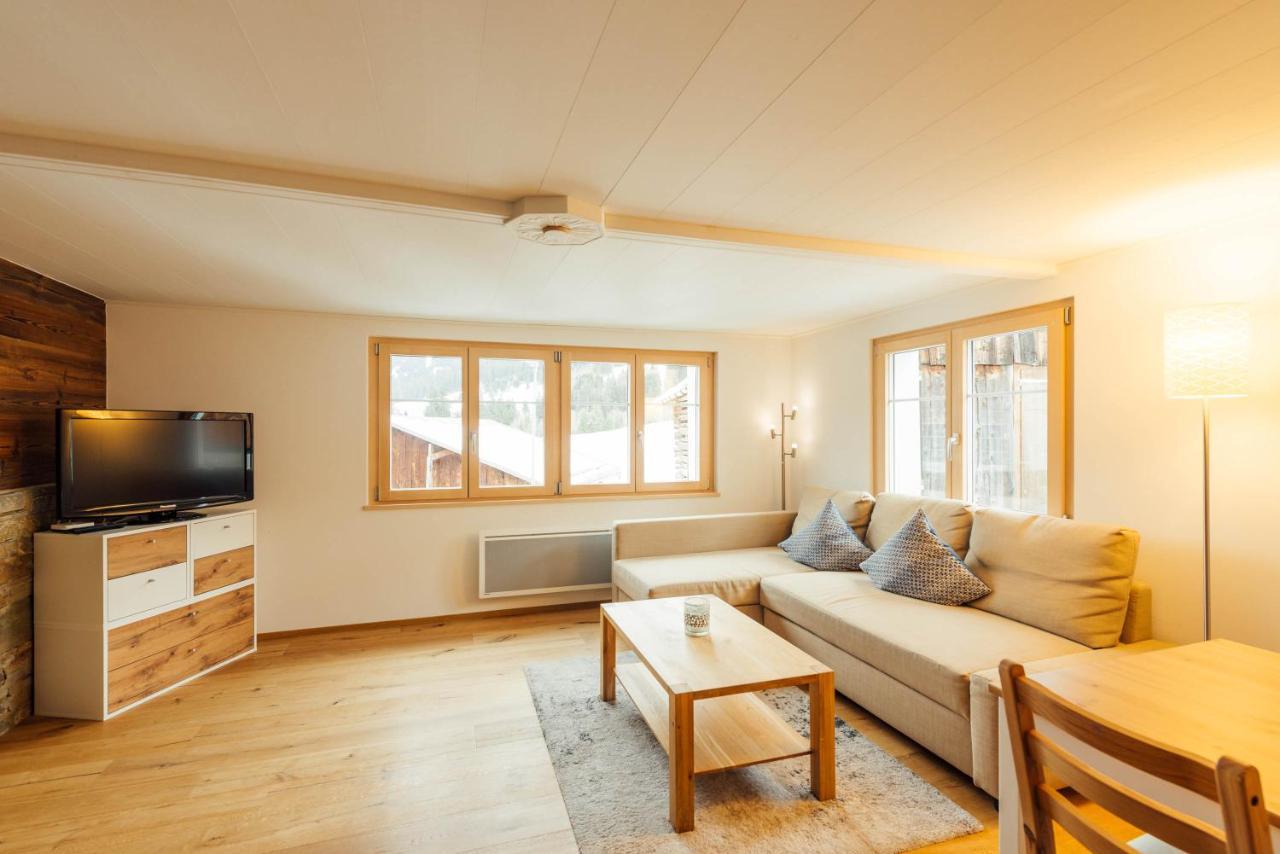 Casa Nacla Sedrun/Surrein Leilighet Eksteriør bilde
