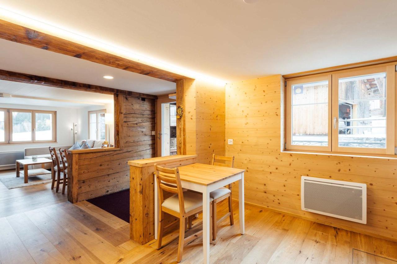 Casa Nacla Sedrun/Surrein Leilighet Eksteriør bilde