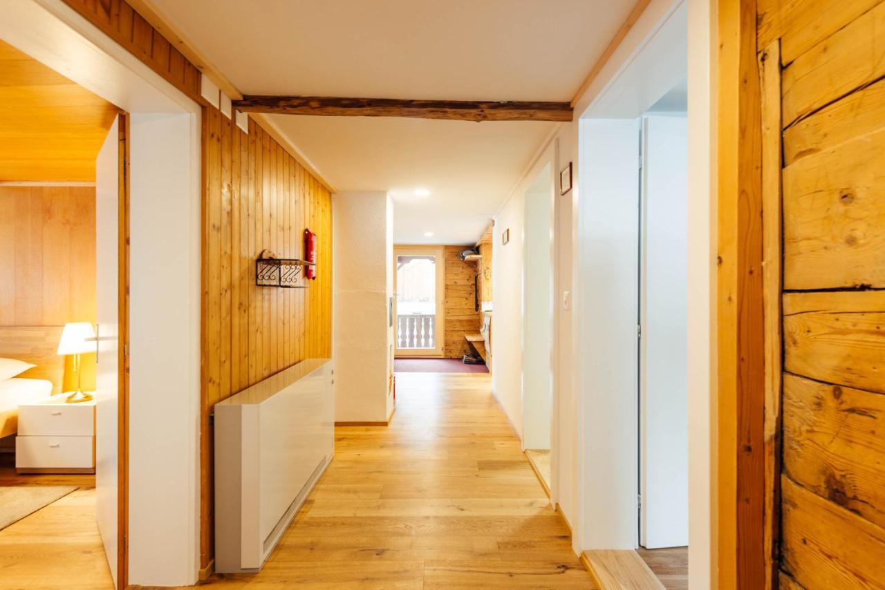 Casa Nacla Sedrun/Surrein Leilighet Eksteriør bilde
