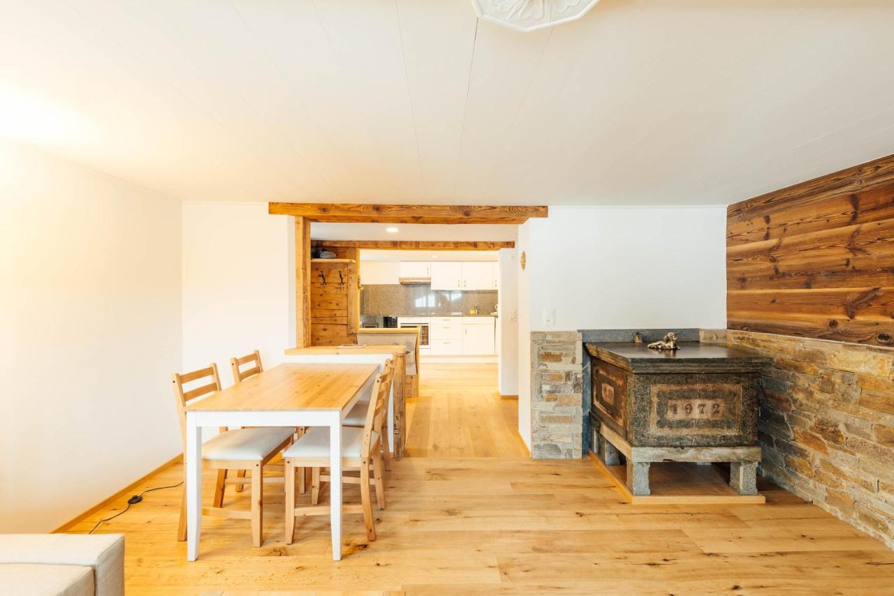 Casa Nacla Sedrun/Surrein Leilighet Eksteriør bilde